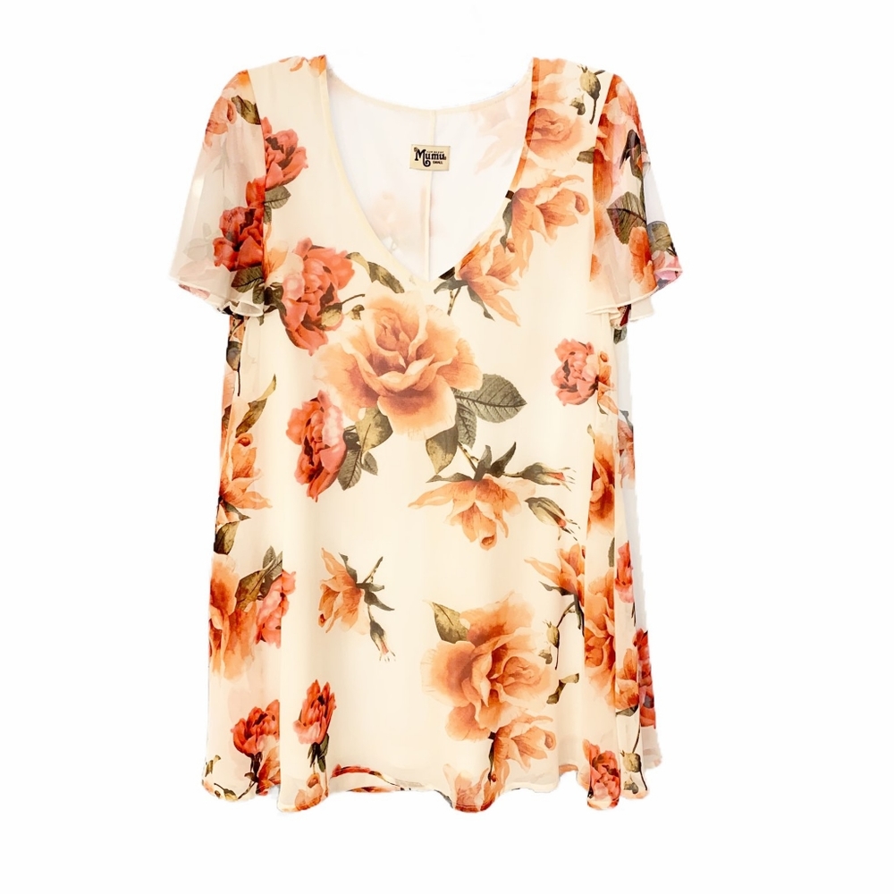 Show Me Your Mumu Kylie babydoll Mini Dress Size Small